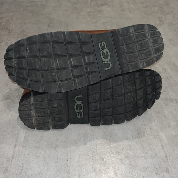 UGG Australia Beacon On Shearling Ankle Boot Brown Leather 5485 Mens Size 17 US - Picture 7 of 9